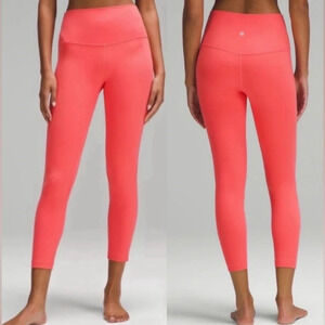 Lululemon Align High Rise Pant 25” Inseam Size 8 Pale Raspberry Nulu